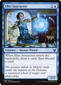 Magic: The Gathering - Theros Beyond Death - Elite Instructor FOIL Common/049 Lightly Played