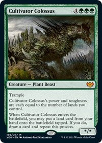 Magic: The Gathering - Innistrad: Crimson Vow - Cultivator Colossus FOIL Mythic/195 Lightly Played