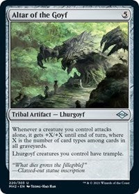 Magic: The Gathering Single - Modern Horizons 2 - Altar of the Goyf - Uncommon/220 Lightly Played