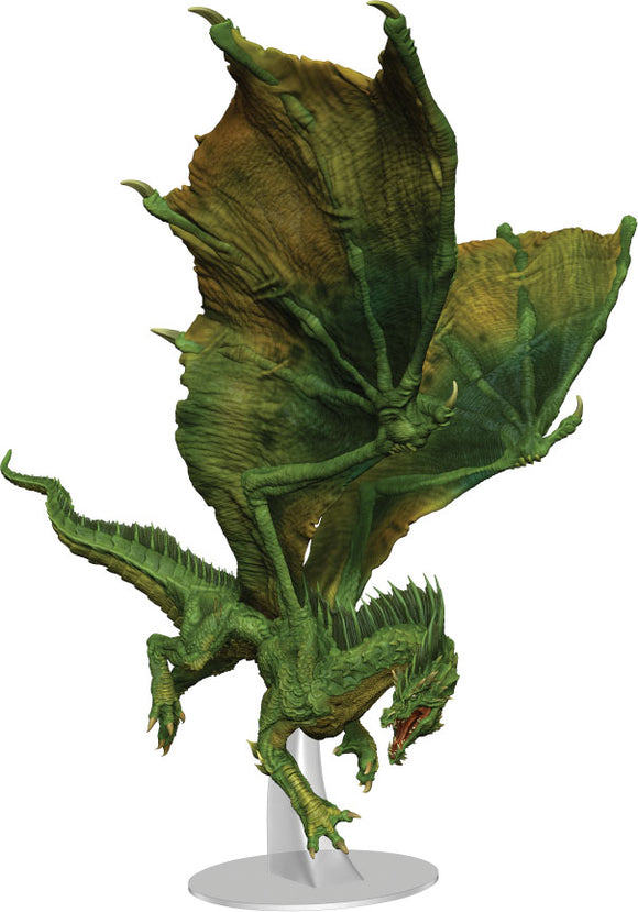 Dungeons & Dragons Fantasy Miniatures: Icons of the Realms - Adult Green Dragon Premium Figure