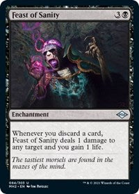 Magic: The Gathering Single - Modern Horizons 2 - Feast of Sanity - Uncommon/084 Lightly Played