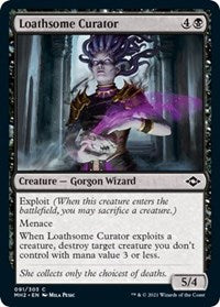 Magic: The Gathering Single - Modern Horizons 2 - Loathsome Curator - Common/091 Lightly Played