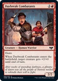 Magic: The Gathering - Innistrad: Crimson Vow - Daybreak Combatants Common/153 Lightly Played