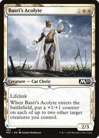 Magic: The Gathering Single - Core Set 2021 - Basri's Acolyte (Showcase) (Foil) - Common/287 Lightly Played