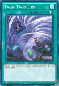 Yugioh / Yu-Gi-Oh! Single - Structure Deck: Dinosmasher's Fury - Twin Twisters (1st Edition) - Common/SR04-EN024 Lightly Played