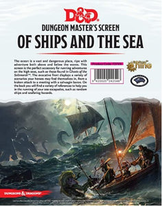 D&D 5th Edition: DM Screen - of Ships and The Sea DM Screen