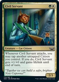 Magic: The Gathering Single - Streets of New Capenna - Civil Servant - Common/176 Lightly Played