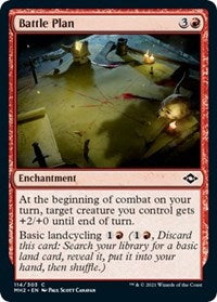 Magic: The Gathering Single - Modern Horizons 2 - Battle Plan (Foil) - Common/114 Lightly Played