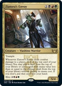 Magic: The Gathering Single - Streets of New Capenna - Ziatora's Envoy Rare/232 Lightly Played