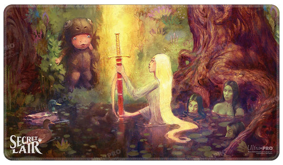 Magic the Gathering CCG: Secret Lair August 2022 Nils Hamm Artist Series - Sword of Truth and Justice Holofoil Playmat V4