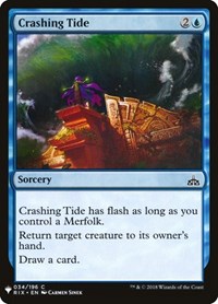 Magic: The Gathering Single - The List - Rivals of Ixalan - Crashing Tide - Common/034 Lightly Played