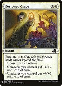 Magic: The Gathering - The List - Eldritch Moon - Borrowed Grace - Common/014 Lightly Played