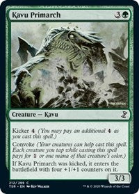 Magic: The Gathering - Time Spiral: Remastered - Kavu Primarch Common/212 Lightly Played