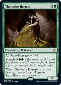 Magic: The Gathering - Time Spiral: Remastered - Thelonite Hermit Rare/239 Lightly Played
