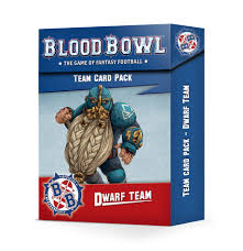 Warhammer Fantasy - Blood Bowl Dwarf Team Card Pack
