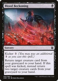 Magic: The Gathering Single - Zendikar Rising - Blood Beckoning Common/092 Lightly Played