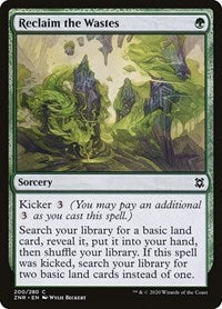 Magic: The Gathering Single - Zendikar Rising - Reclaim the Wastes Common/200 Lightly Played