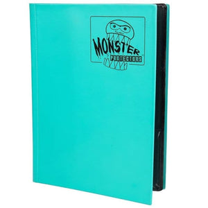 MONSTER BINDERS: 9-POCKET: MATTE TEAL