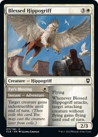 Magic: The Gathering Single - Commander Legends: Battle for Baldur's Gate - Blessed Hippogriff - Common/011 Lightly Played