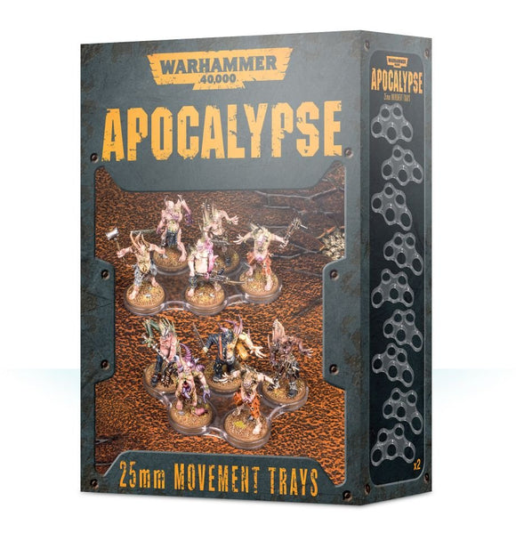 Warhammer 40,000 - Apocalypse 25mm Movement Trays