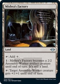 Magic: The Gathering Single - Modern Horizons 2 - Mishra's Factory (Foil) - Uncommon/302 Lightly Played