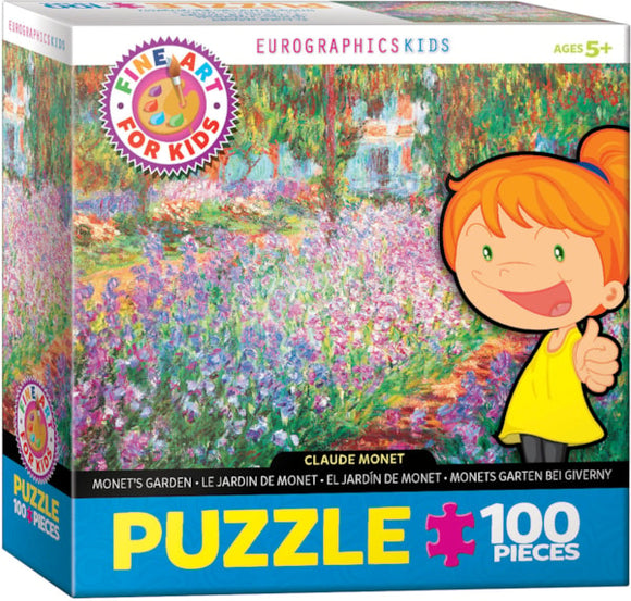 Monet's Garden 100-Piece Puzzle