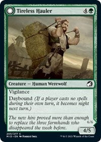 Magic: The Gathering Single - Innistrad: Midnight Hunt - Tireless Hauler (Foil) - Common/203 Lightly Played