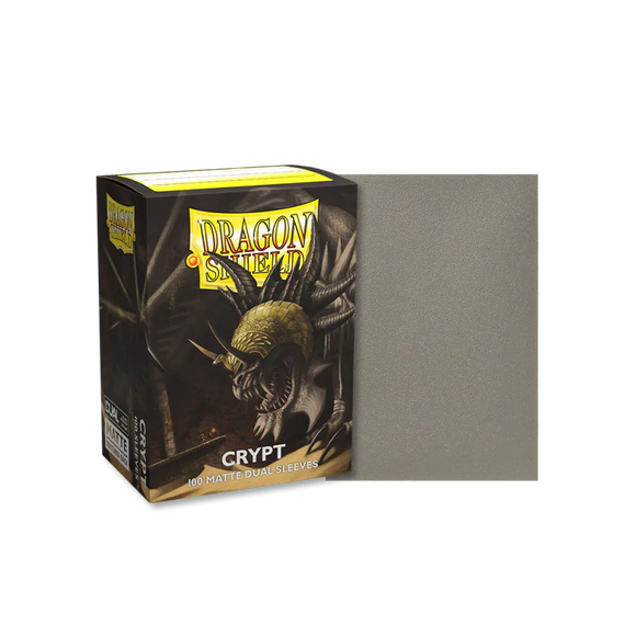 Dragon Shields: (100) Matte Dual - Crypt