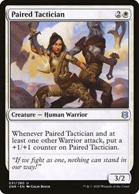 Magic: The Gathering Single - Zendikar Rising - Paired Tactician Uncommon/031 Lightly Played