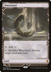 Magic: The Gathering - Zendikar Rising Expeditions - Wasteland Mythic/030 Lightly Played