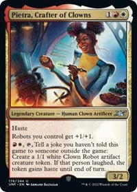 Magic: The Gathering - Unfinity - Pietra, Crafter of Clowns (Foil) - Uncommon/176 Lightly Played
