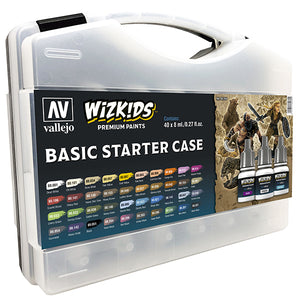 Wizkids Paints Case: Basic Starter (40 colors), 8 ml.