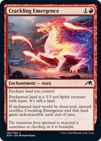 Magic: The Gathering Single - Kamigawa: Neon Dynasty - Crackling Emergence - Common/136 Lightly Played