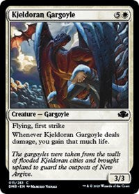 Magic: The Gathering Single - Dominaria Remastered - Kjeldoran Gargoyle (Foil) - Common/011 Lightly Played