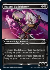 Magic: The Gathering Single - Kamigawa: Neon Dynasty - Nezumi Bladeblesser (Showcase) Ccommon/318 Lightly Played