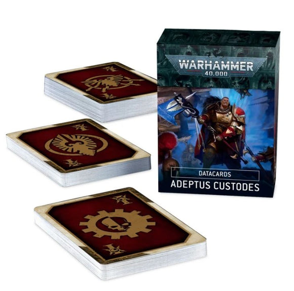 Warhammer 40,000: Adeptus Custodes Data Cards