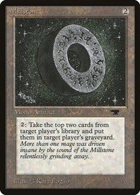 Magic: The Gathering - Antiquities - Millstone - Uncommon/NA Moderately Played