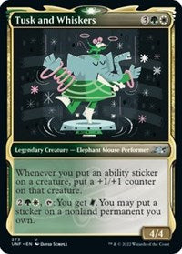 Magic: The Gathering - Unfinity - Tusk and Whiskers (Showcase) (Foil) - Uncommon/273 Lightly Played