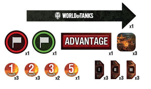 World of Tanks: Miniatures Game - Token Set (25)