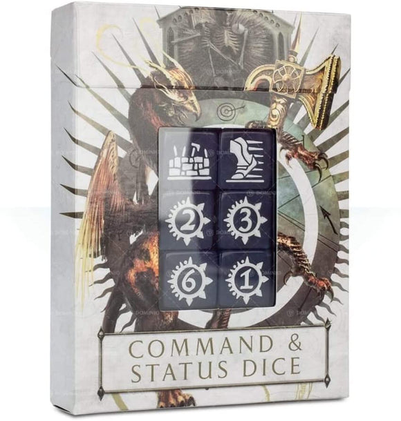 Warhammer Age of Sigmar - Command & Status Dice