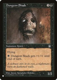 Magic: The Gathering - The List - Stronghold - Dungeon Shade Common/058 Lightly Played