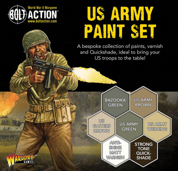 Bolt Action: US Paint Set