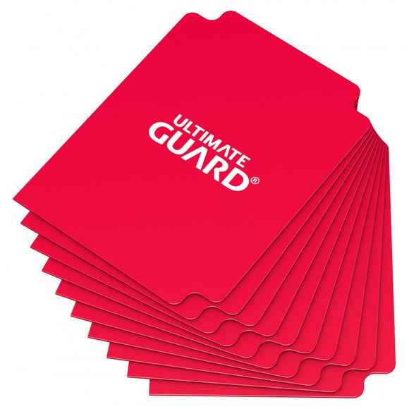 Card Dividers: Standard Size- Red