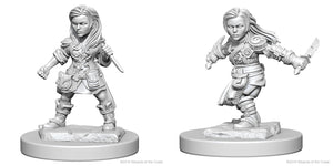 Dungeons & Dragons Nolzur`s Marvelous Unpainted Miniatures: W1 Halfling Female Rogue