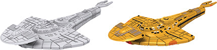 Star Trek Deep Cuts Unpainted Ships: Cardassian Galor Class