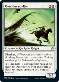Magic: The Gathering - Time Spiral: Remastered - Outrider en-Kor Uncommon/030 Lightly Played