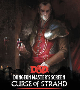Dungeons and Dragons RPG: Curse of Strahd DM Screen