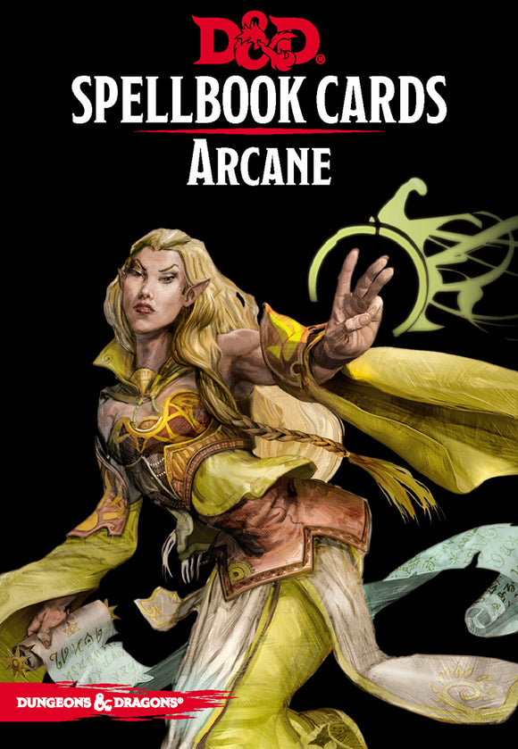 Dungeons and Dragons RPG: Spellbook Cards - Arcane Deck (257 cards)
