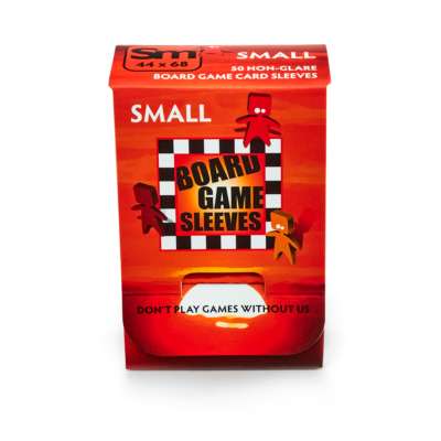 No Glare Small Board Game Sleeves 44x68mm (50)