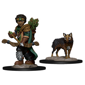 Wizkids Minis: Wardlings- Boy Ranger & Wolf